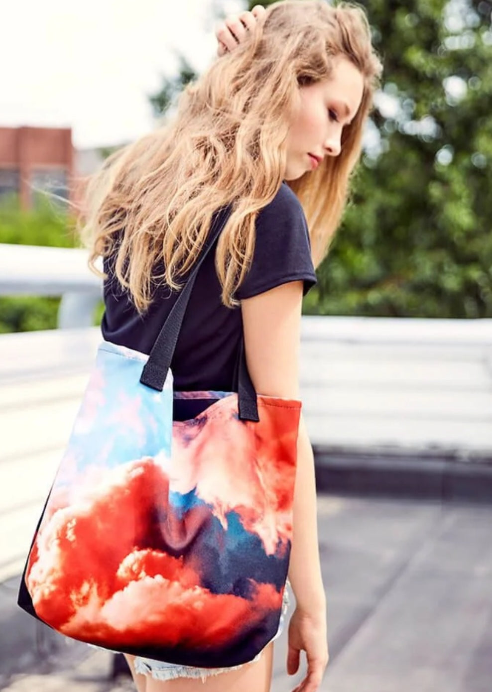 All Over Print Tote Bag, Stylish Everyday Carry Bag — Durable Shopping Tote for Work, Travel, and Daily Use