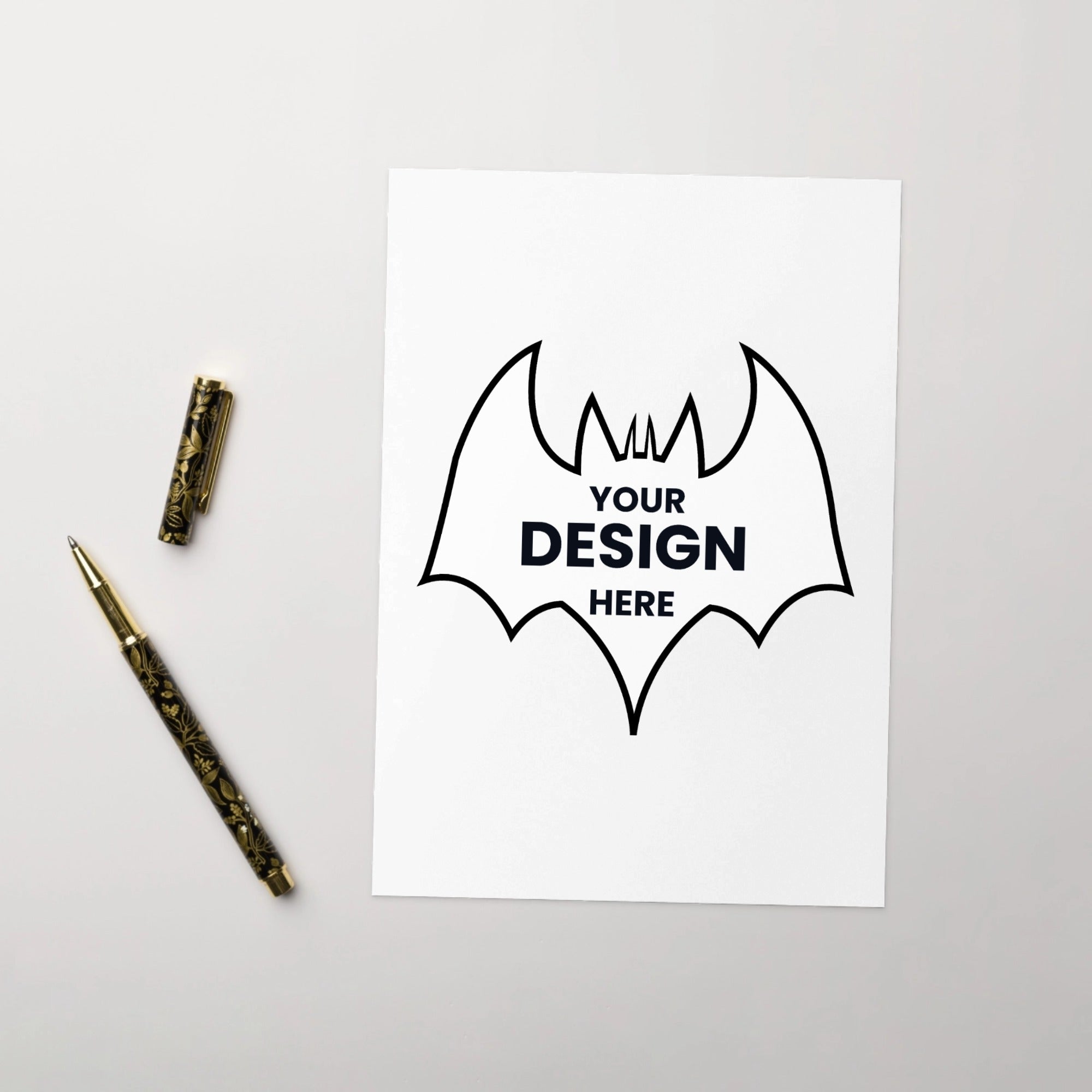 Greeting Card, Premium Blank Card — Elegant Stationery for Events and Celebrations