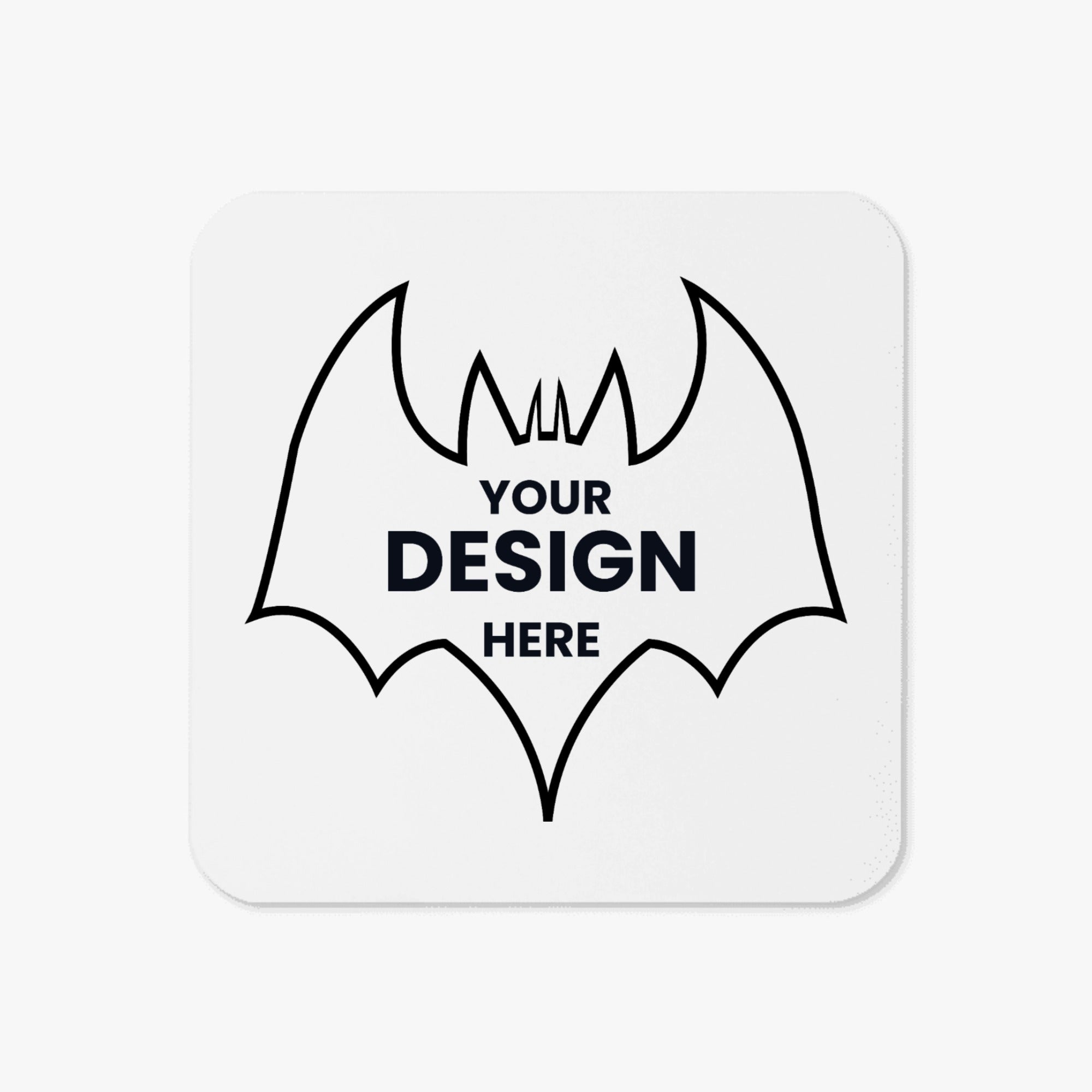 Cork-Back Coaster, Modern Drink Coaster — Heat-Resistant Mug Coaster for Home and Coffee Table Decor