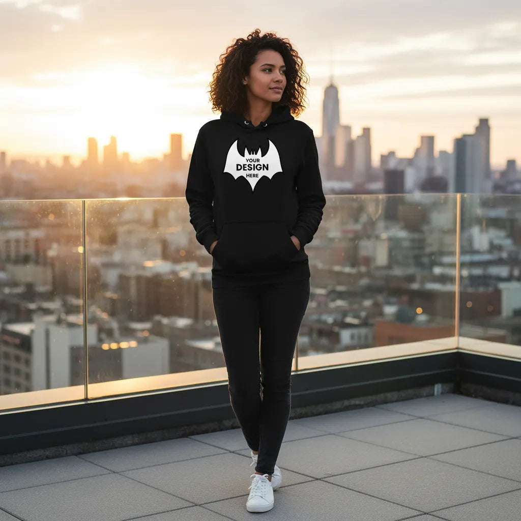 Cotton Heritage M2580 Sweatshirt I Unisex Premium Pullover Hoodie