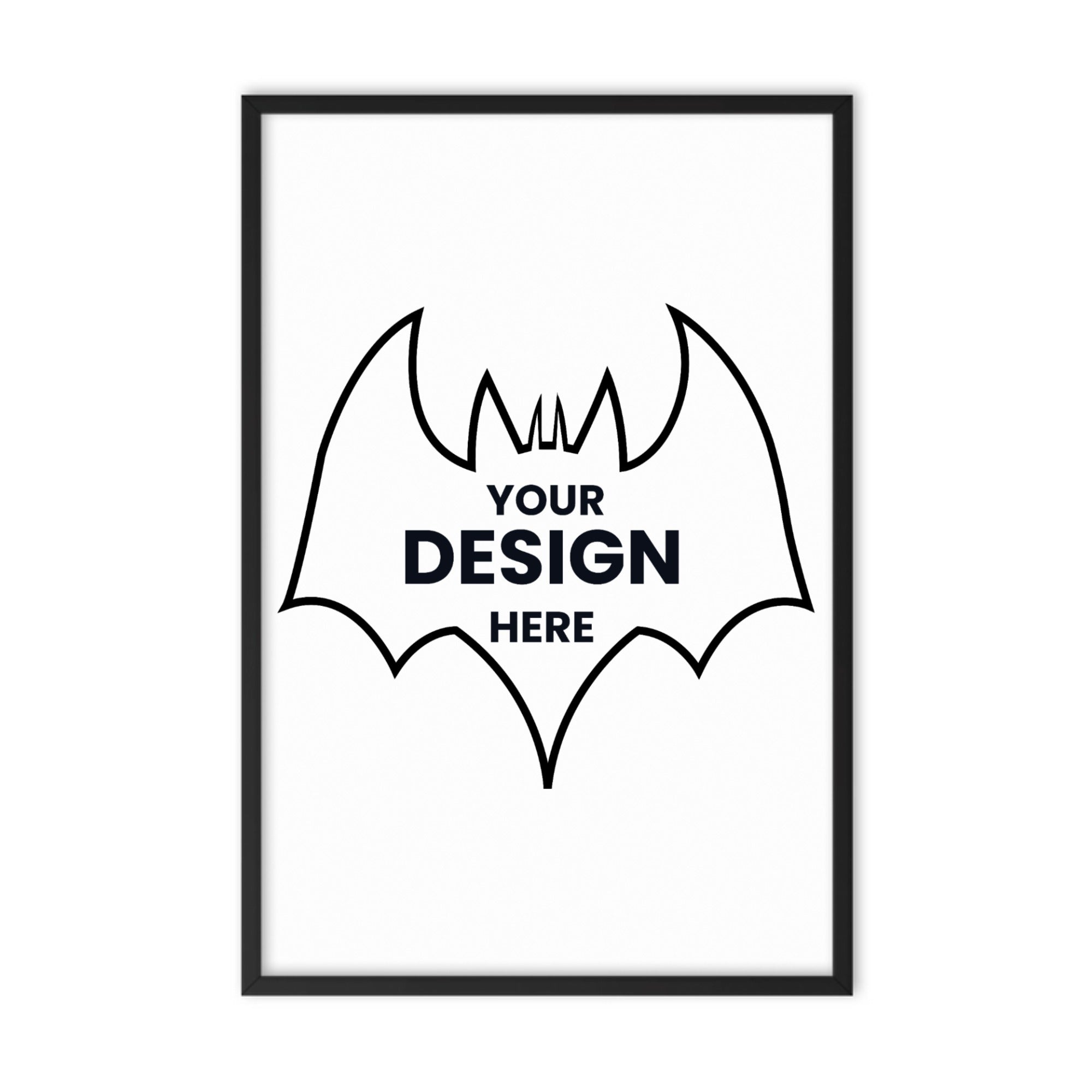 Framed Matte Poster, Premium Wall Art Frame — Modern Home Decor Print for Living Room, Bedroom, or Office