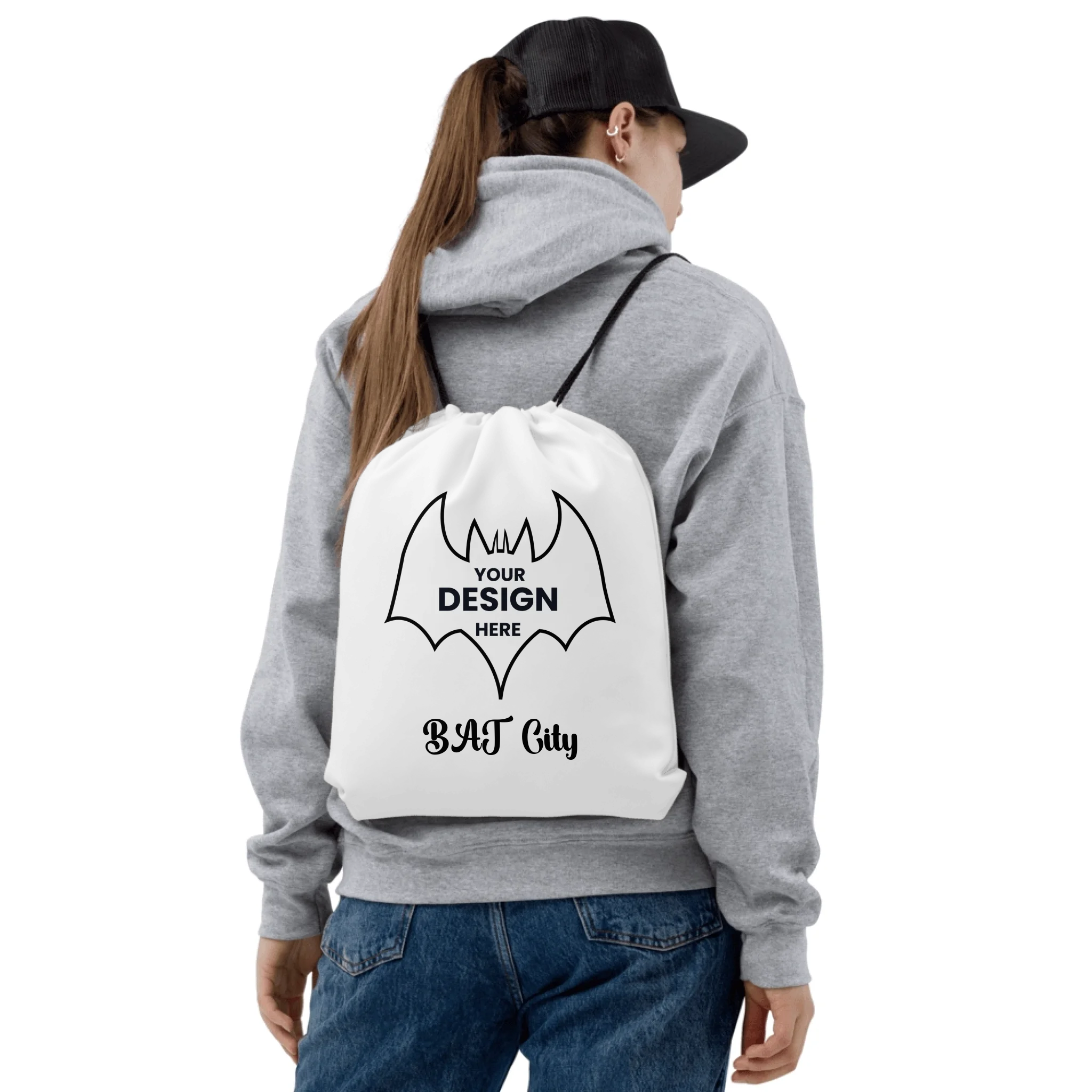 All-Over Print Drawstring Bag