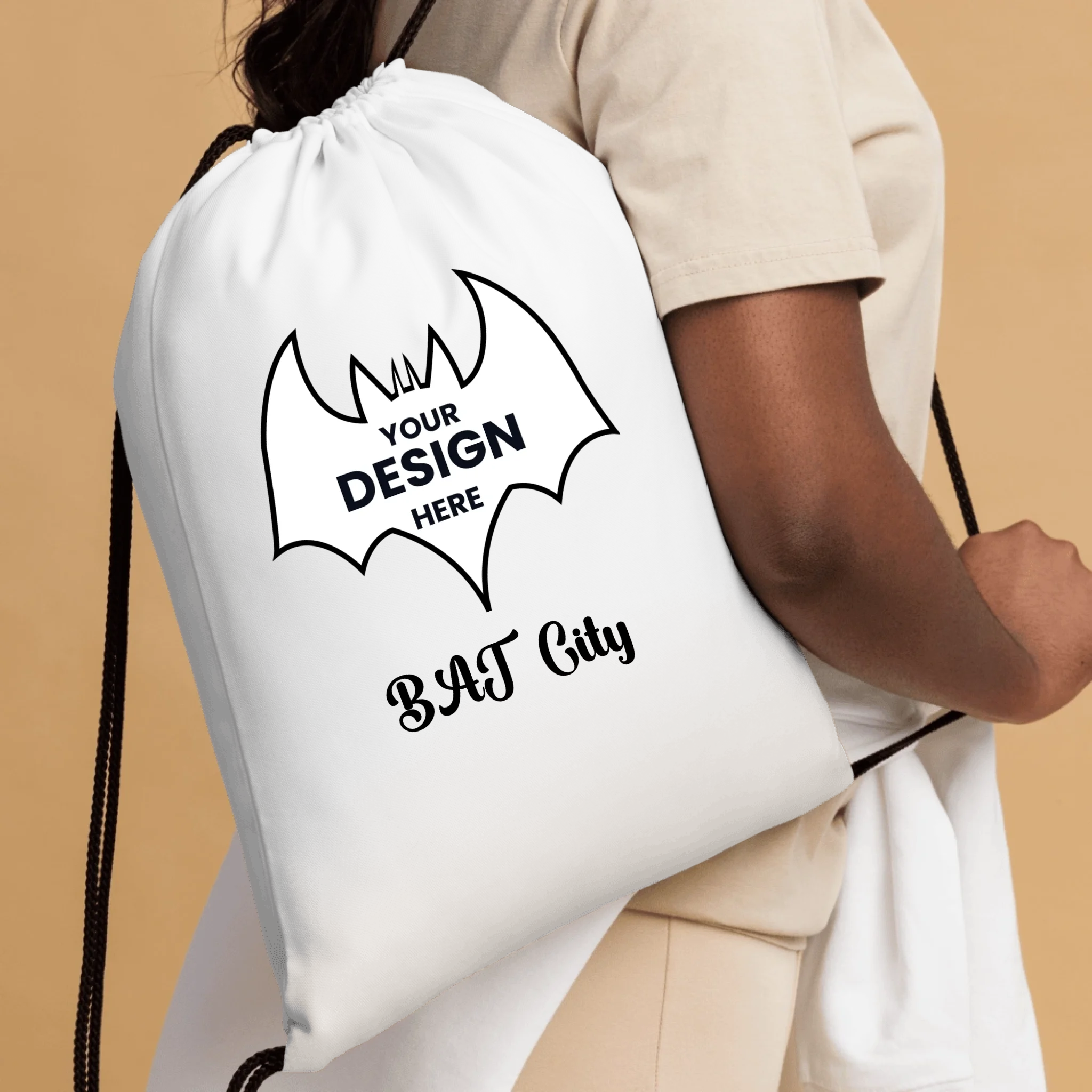 All-Over Print Drawstring Bag