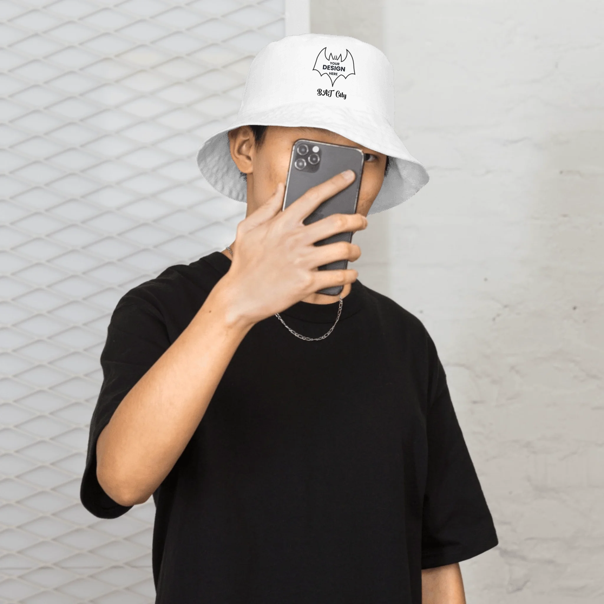 All-Over Print Reversible Bucket Hat