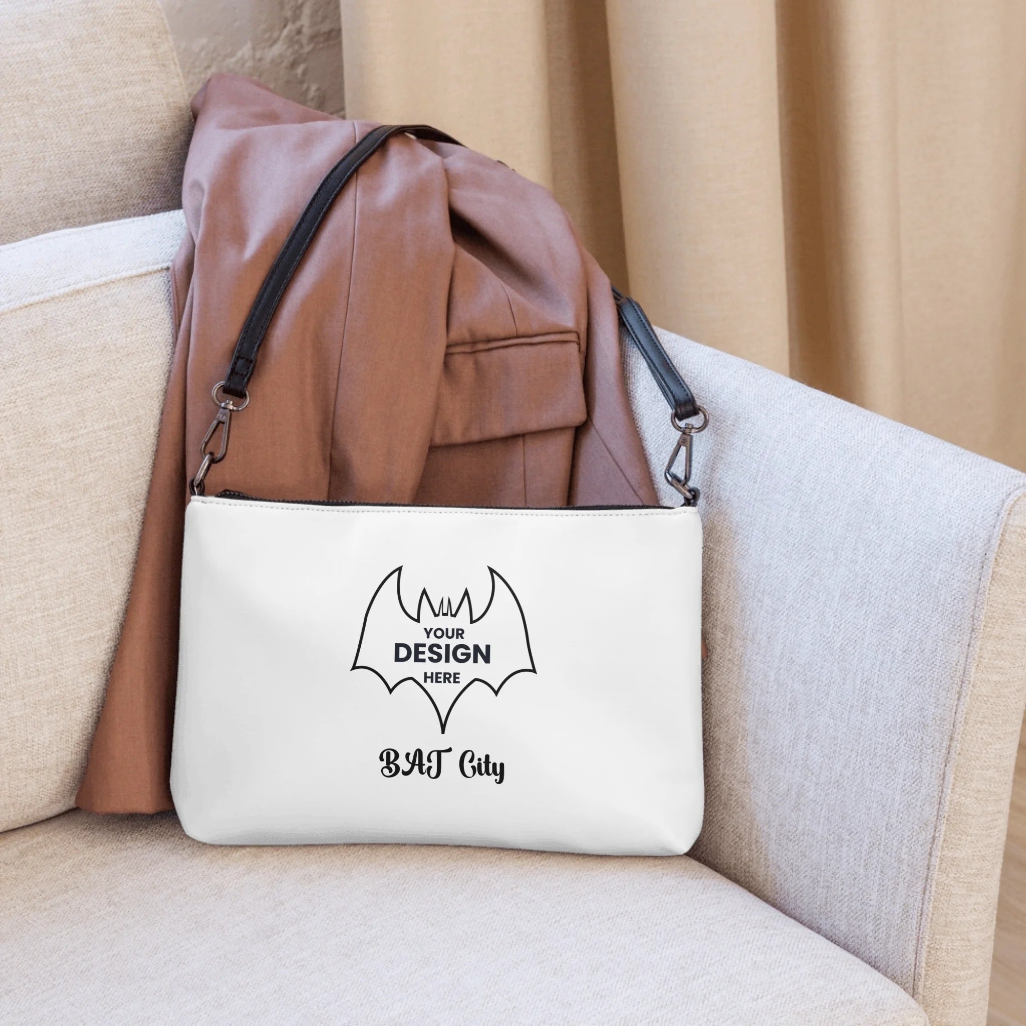 All-Over Print Crossbody Bag