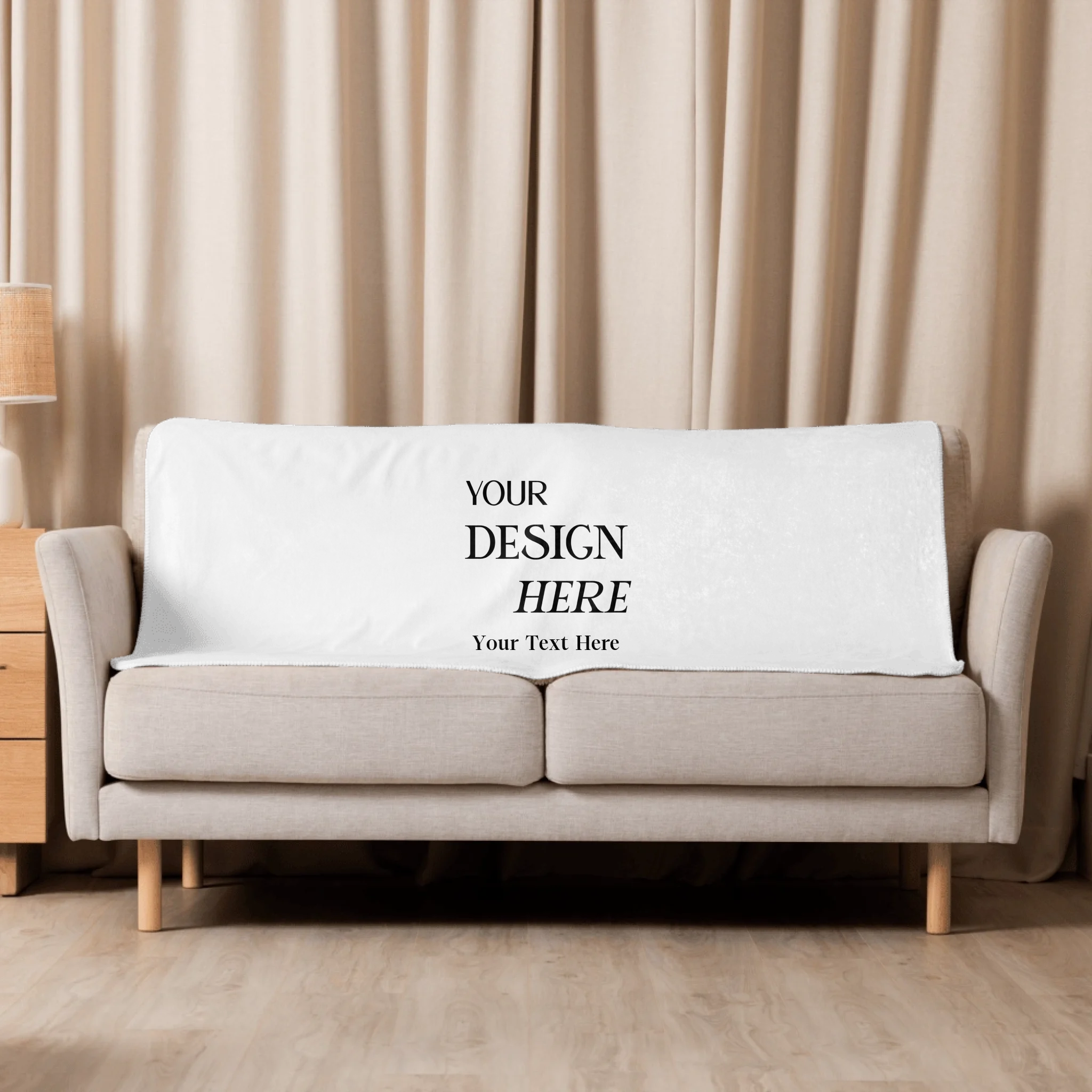 Sublimated Sherpa Blanket