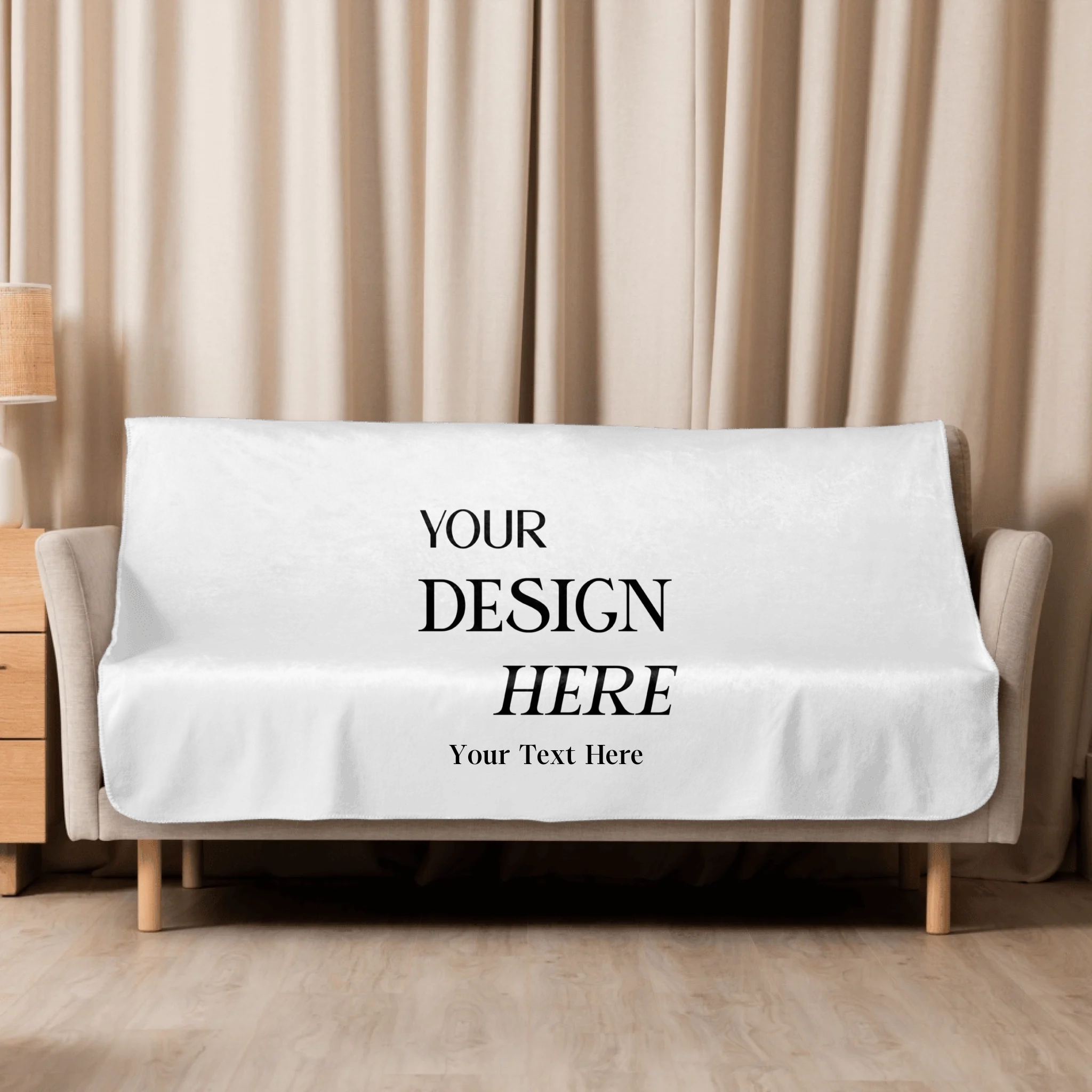 Sublimated Sherpa Blanket