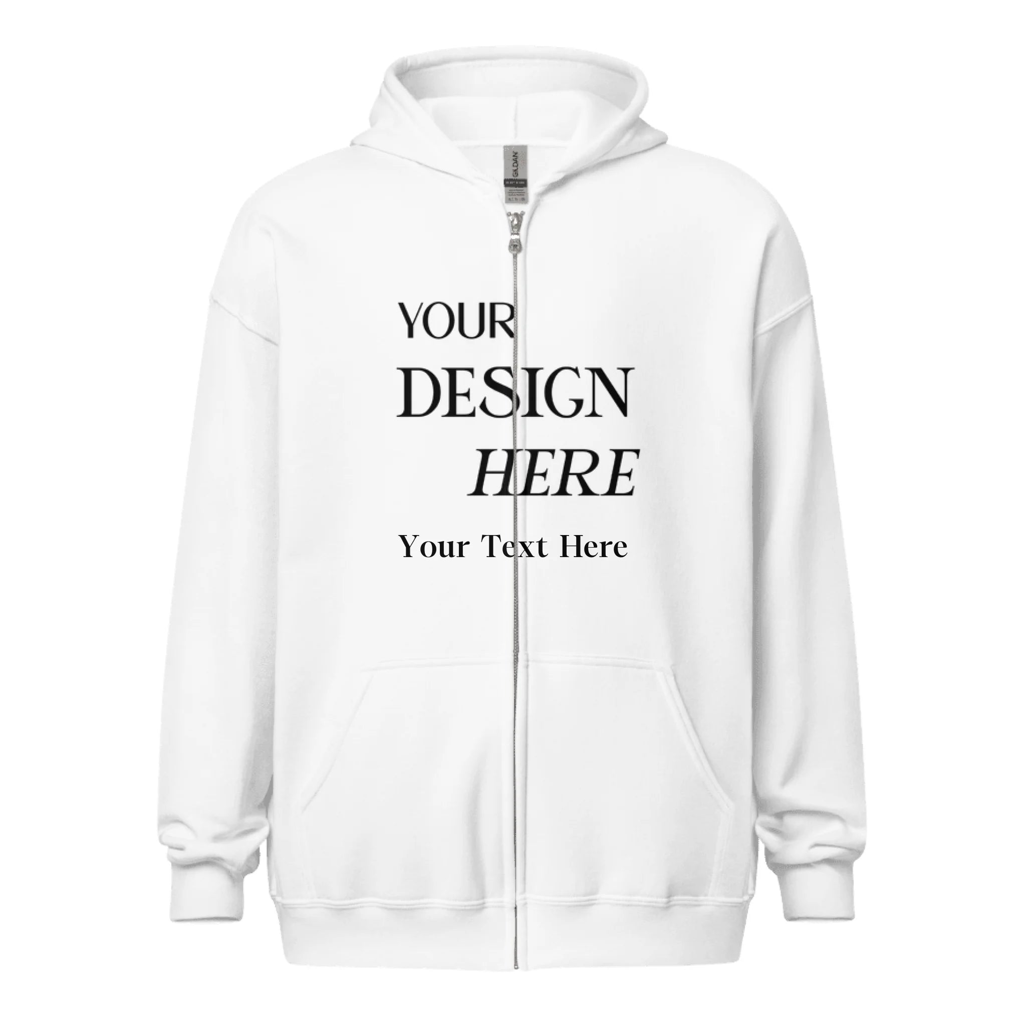 Unisex Heavy Blend Zip Hoodie | Gildan 18600