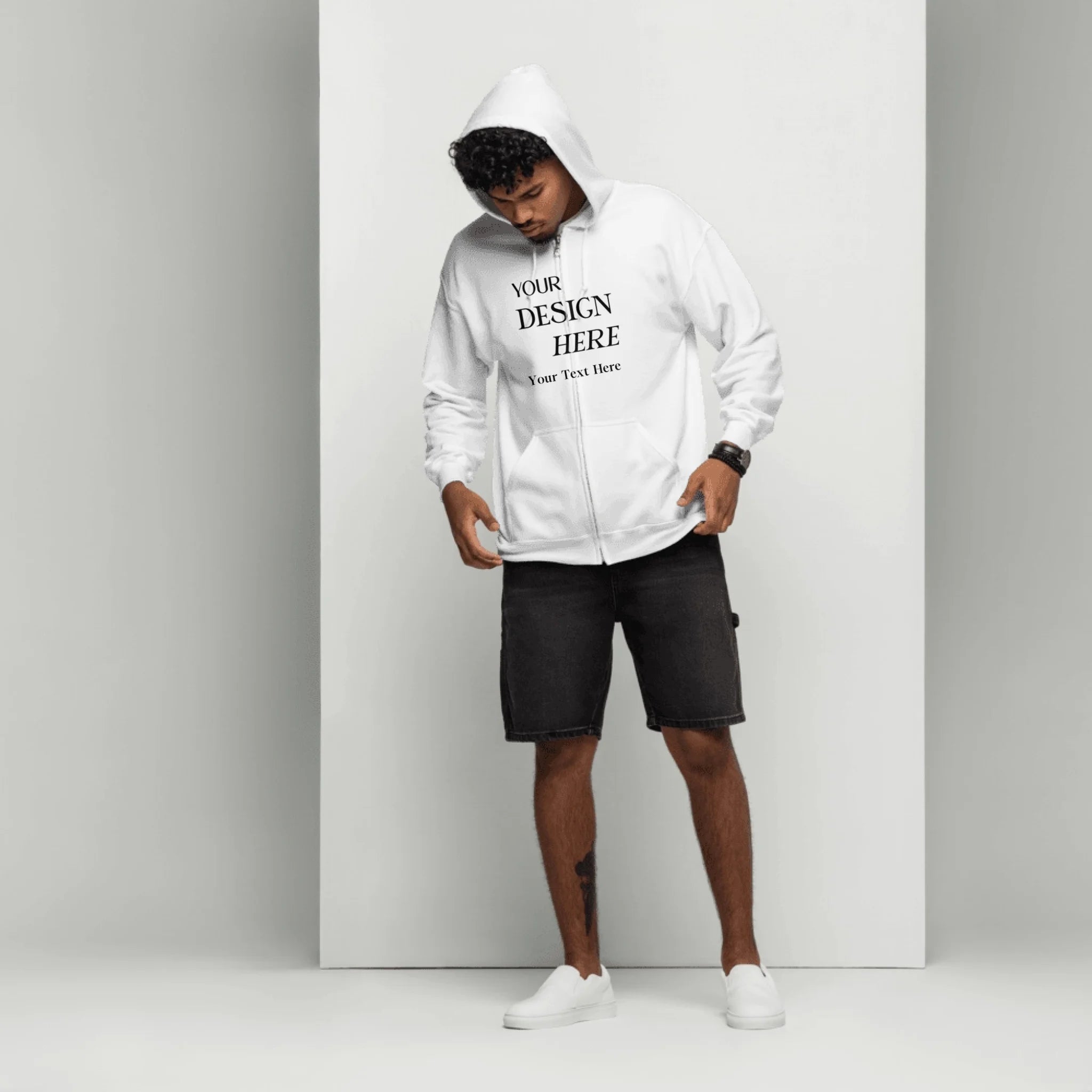 Unisex Heavy Blend Zip Hoodie | Gildan 18600