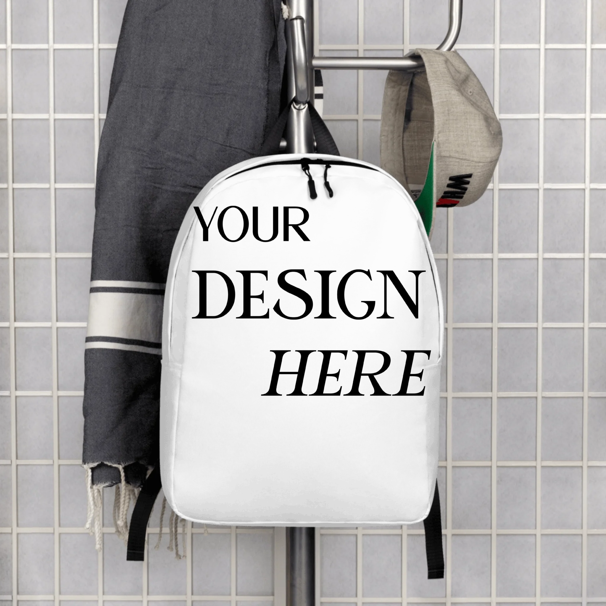 All-Over Print Minimalist Backpack