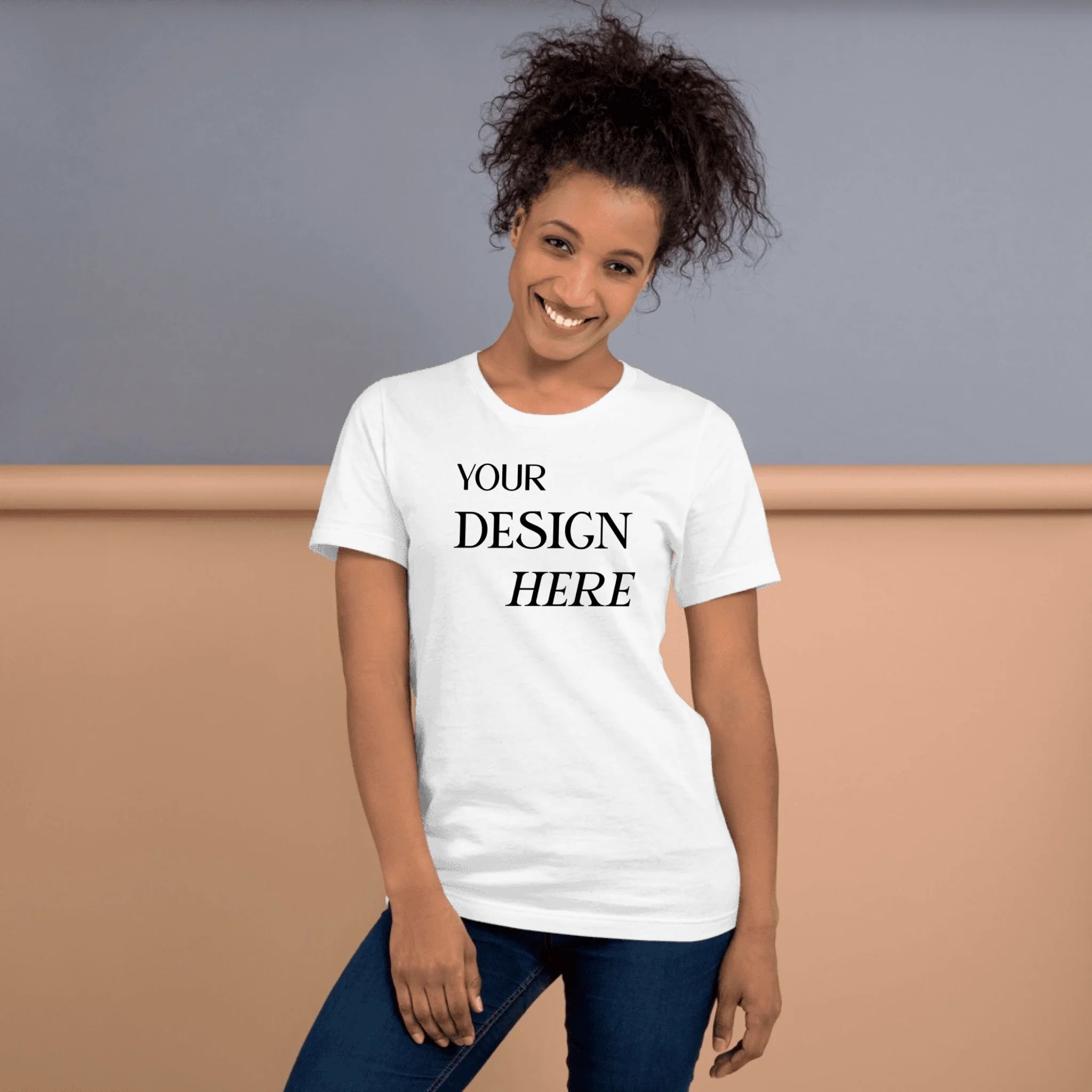 Unisex Staple T-Shirt | Bella + Canvas 3001 (Front + Back)
