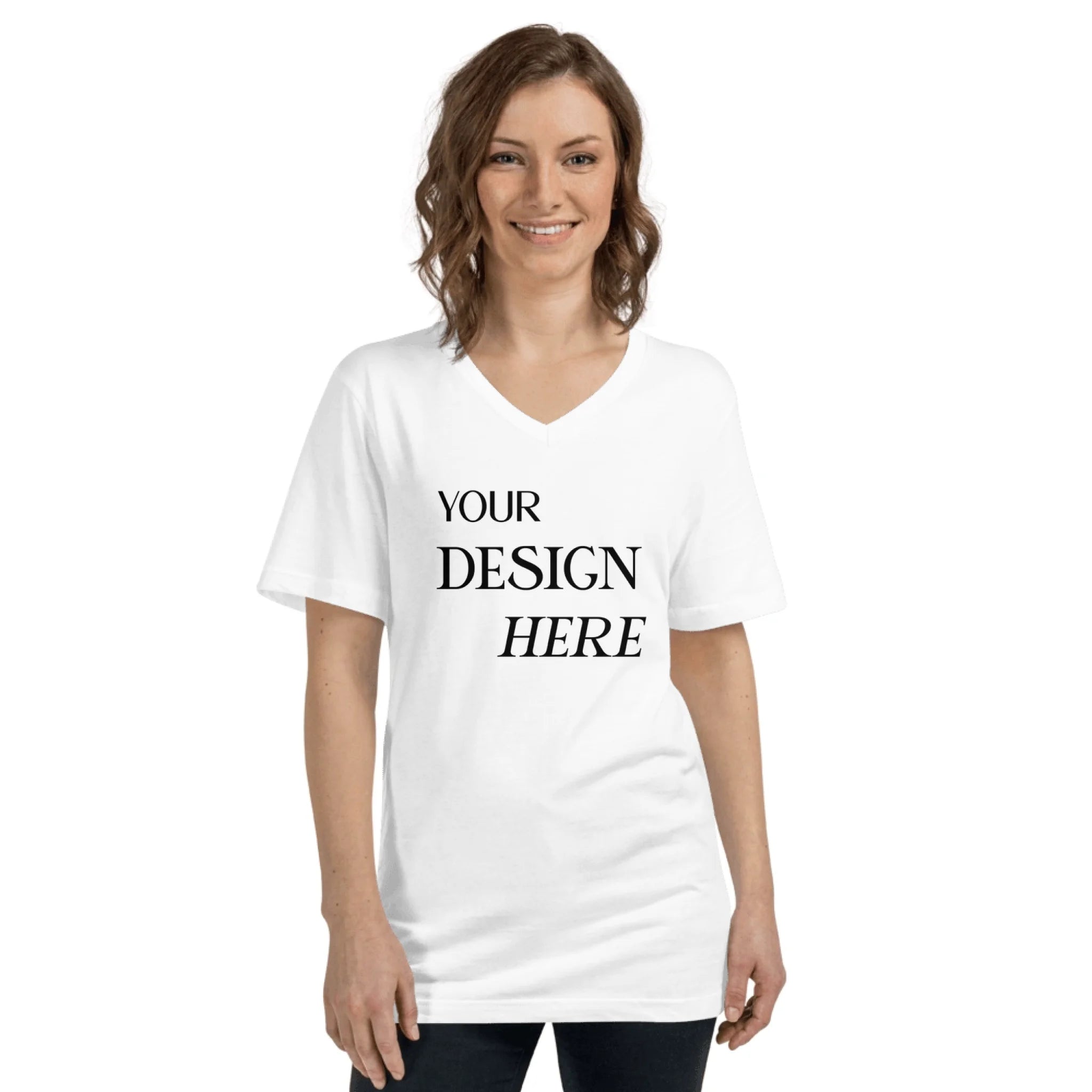 Unisex V-Neck Tee | Bella + Canvas 3005