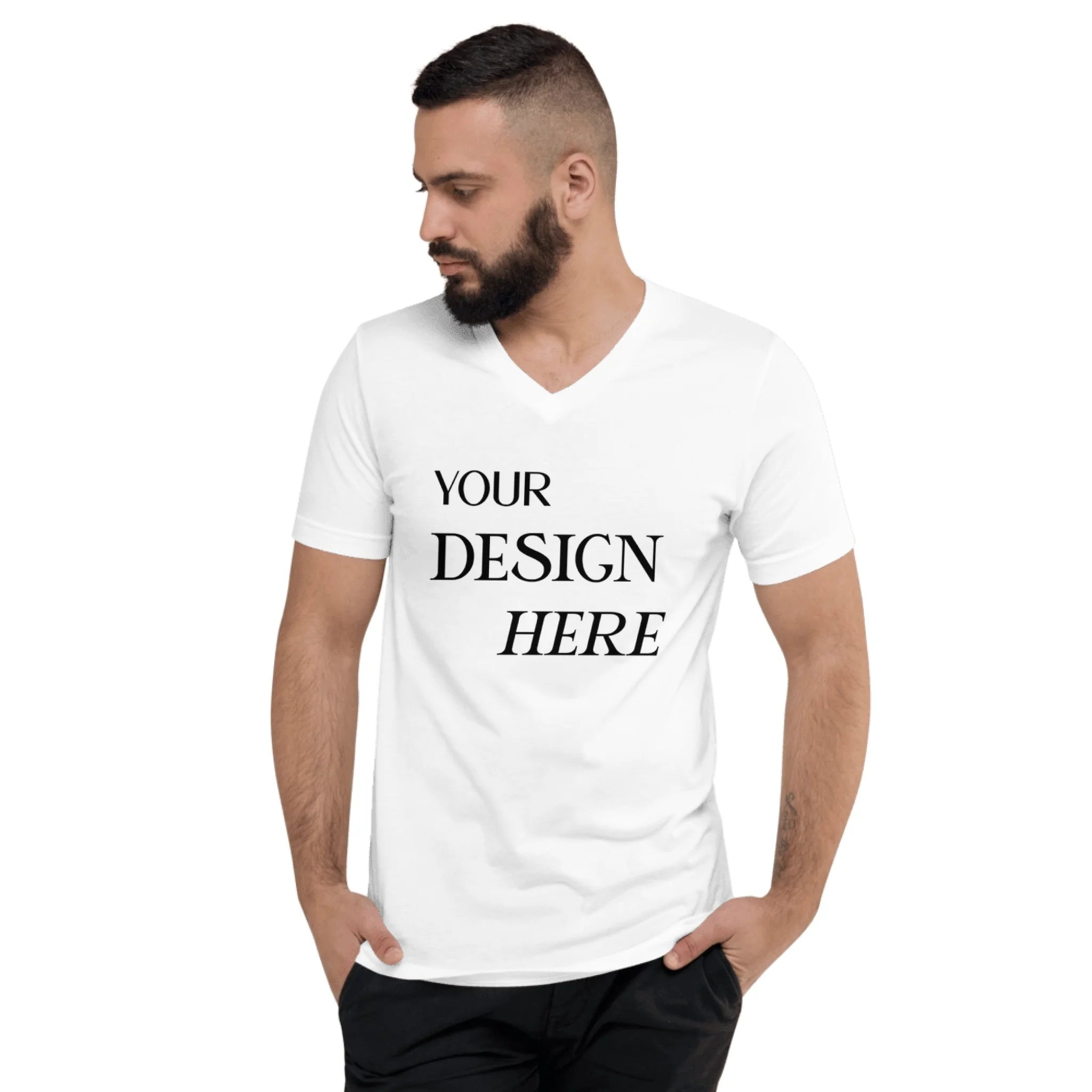 Unisex V-Neck Tee | Bella + Canvas 3005