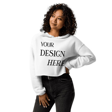 Women's Cropped Hoodie | Bella + Canvas 7502