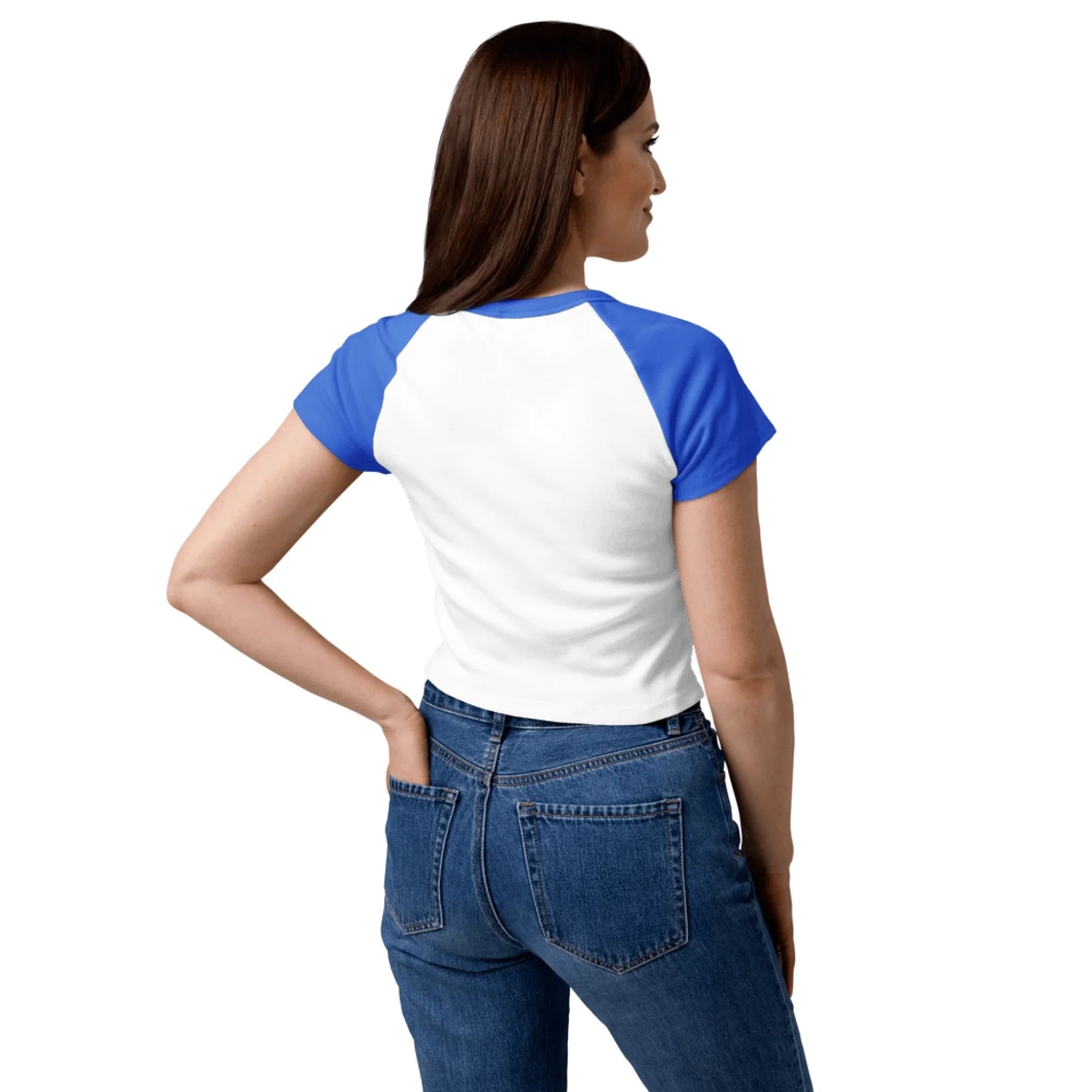 Women's Micro Rib Raglan Baby Tee | Bella + Canvas 1201