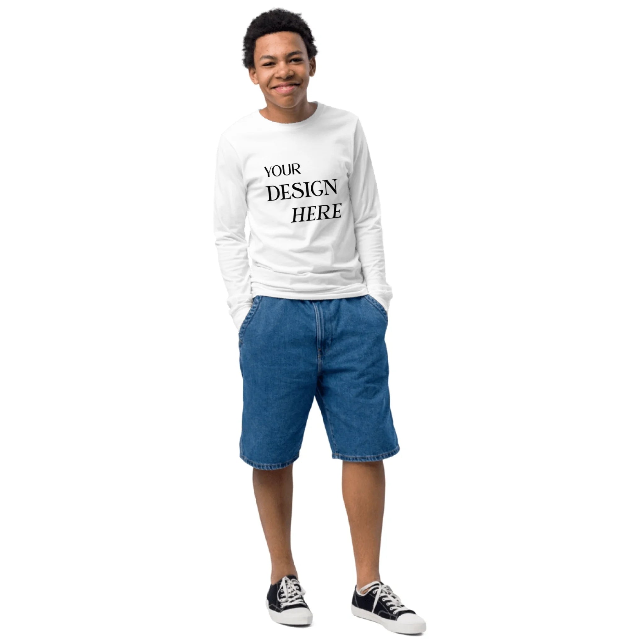 Youth Long Sleeve Tee | Bella + Canvas 3501Y