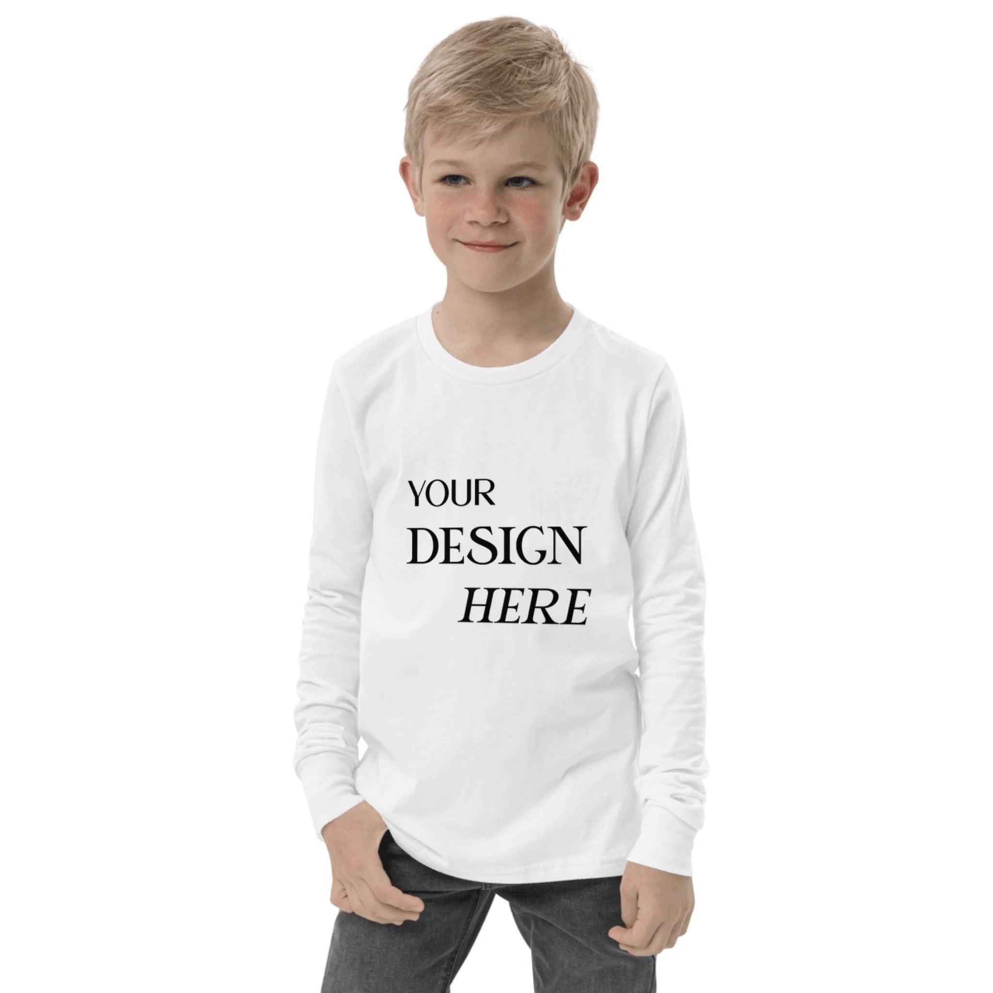 Youth Long Sleeve Tee | Bella + Canvas 3501Y