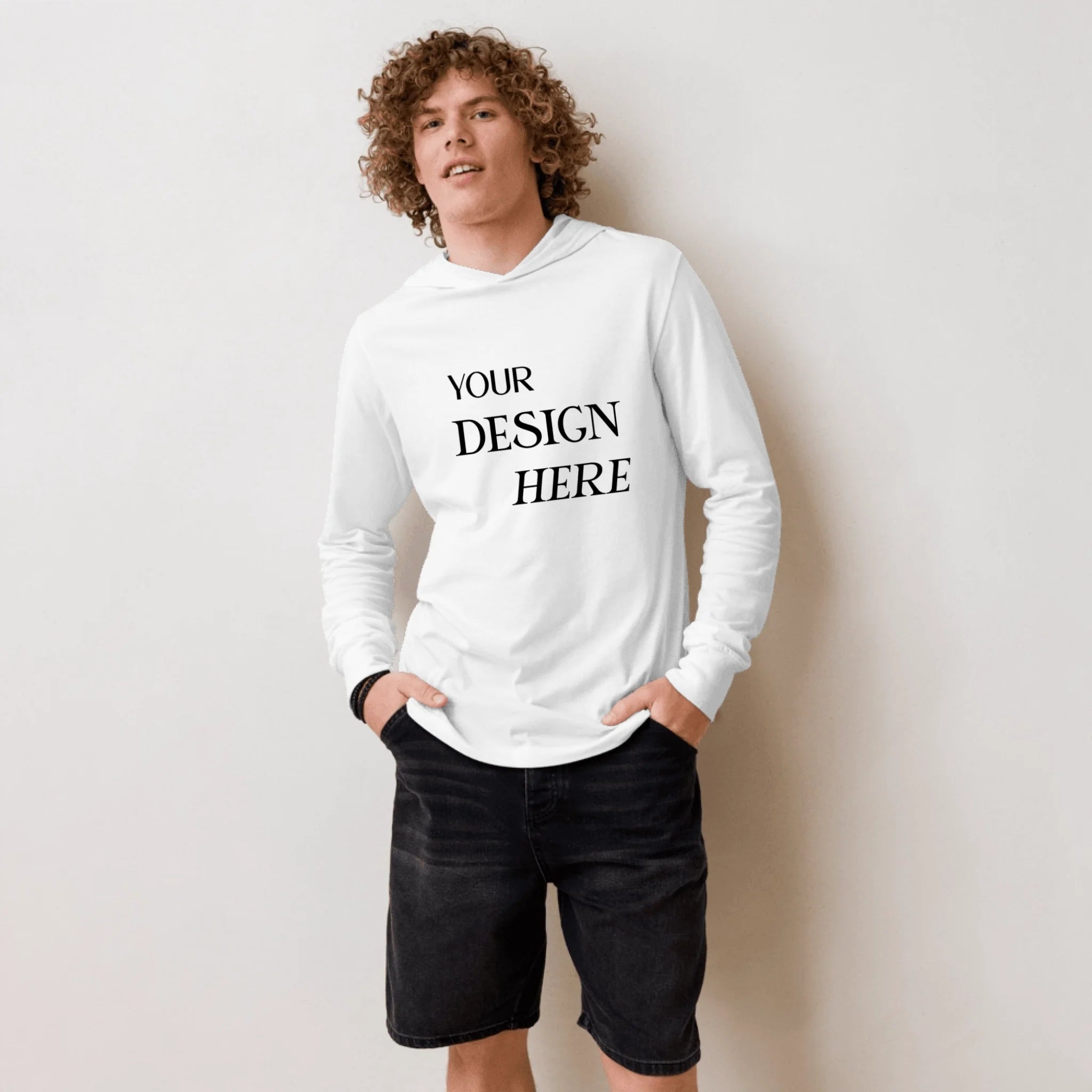 Unisex Hooded Long Sleeve Tee | Bella Canvas 3512