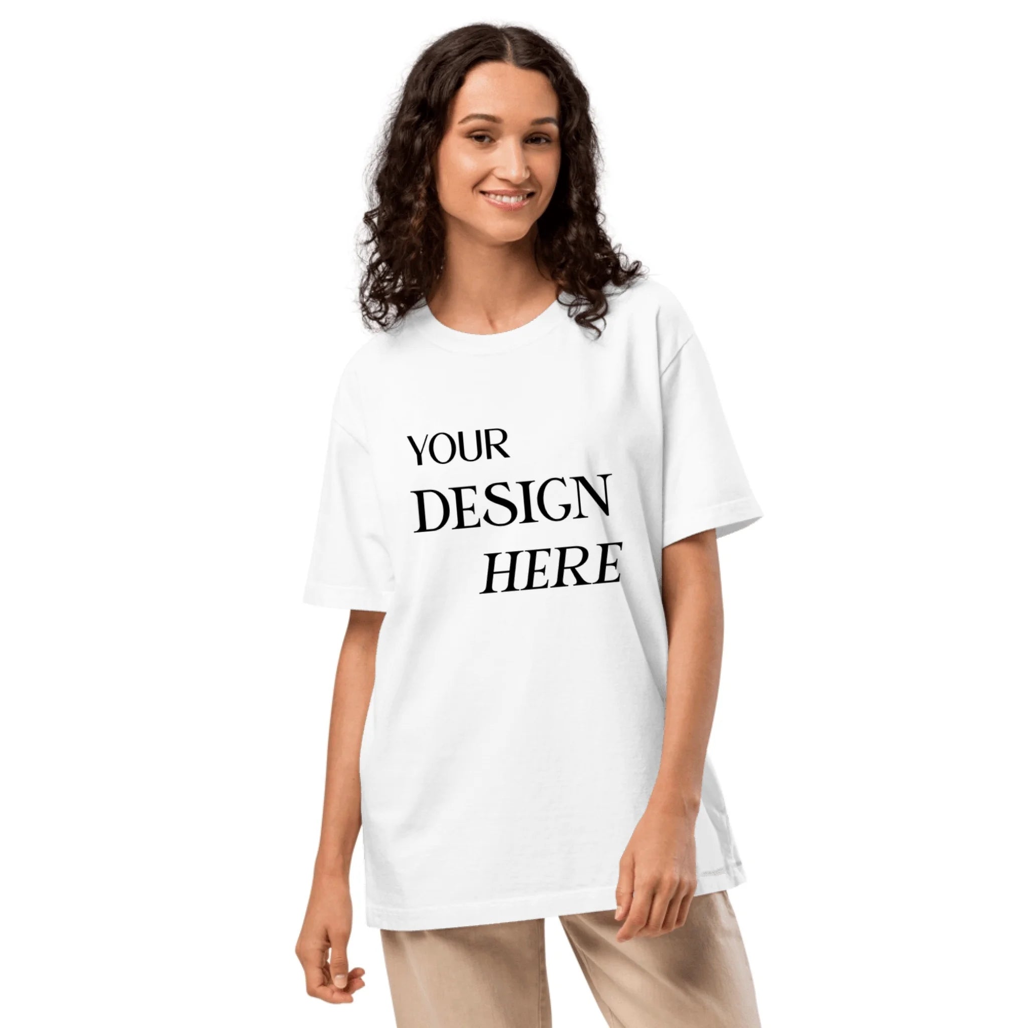Unisex Oversized Garment-Dyed T-Shirt | Bella + Canvas 4810