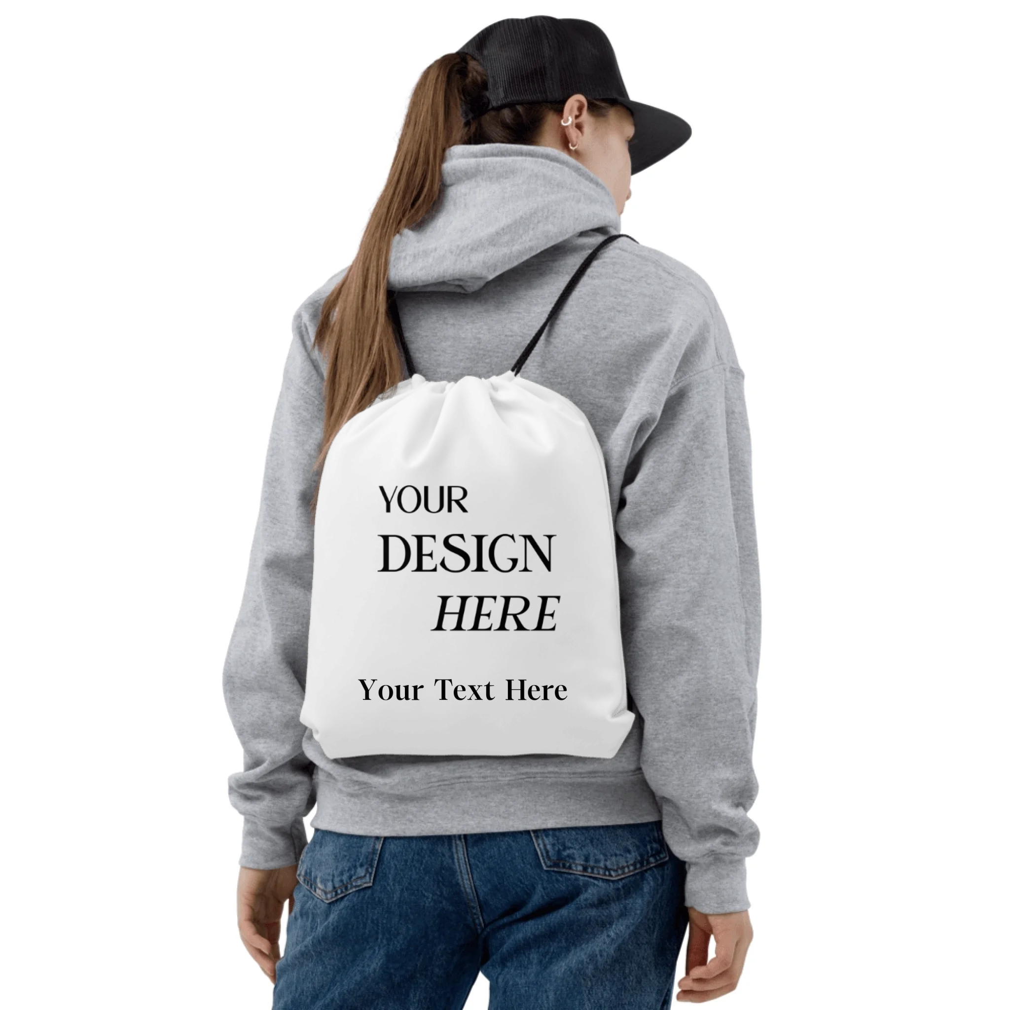 All-Over Print Drawstring Bag