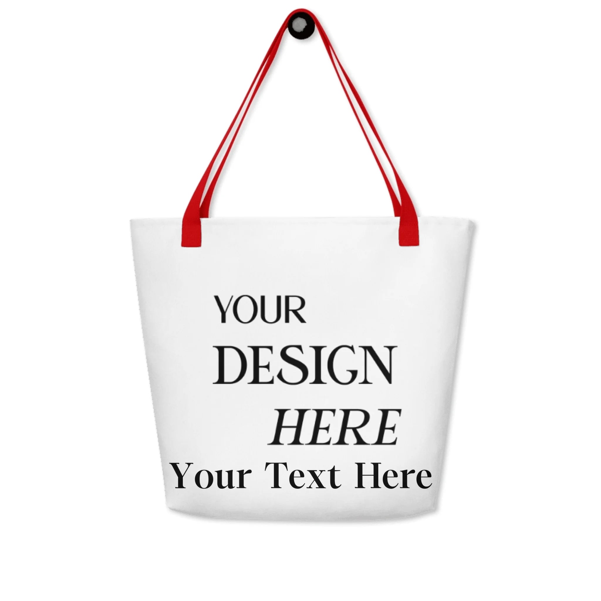 All-Over Print Large Tote Bag