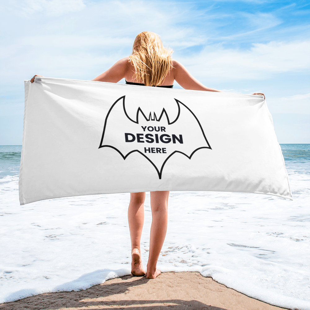 Beach Towel, Personalized Summer Towel — Soft Towel for Beach, Pool, and Travel