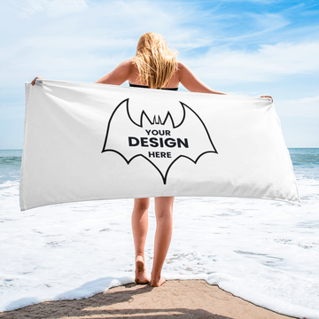 Beach Towel, Personalized Summer Towel — Soft Towel for Beach, Pool, and Travel