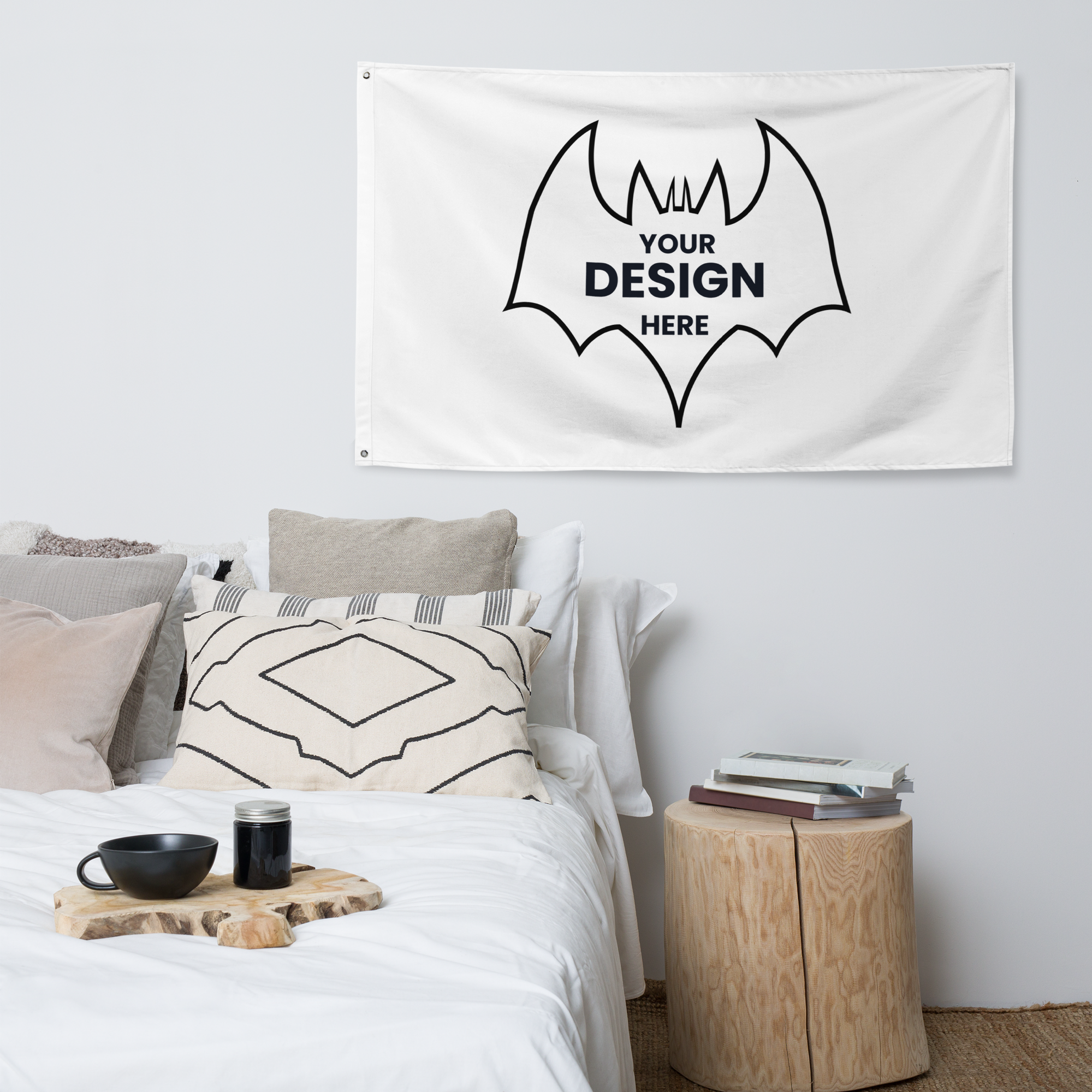 All-Over Print Flag, Personalized Home Decor Flag Unique Wall Art