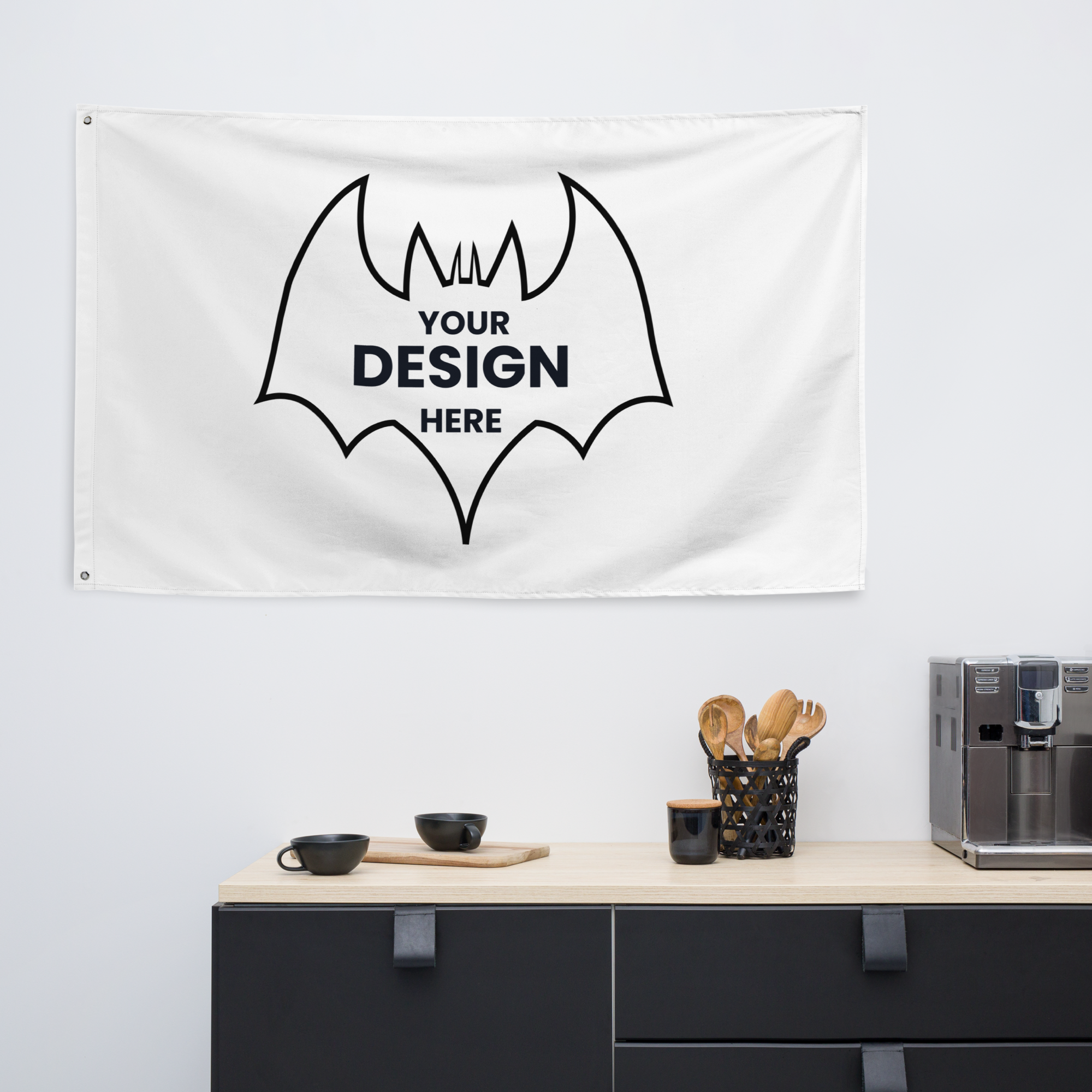 All-Over Print Flag, Personalized Home Decor Flag Unique Wall Art