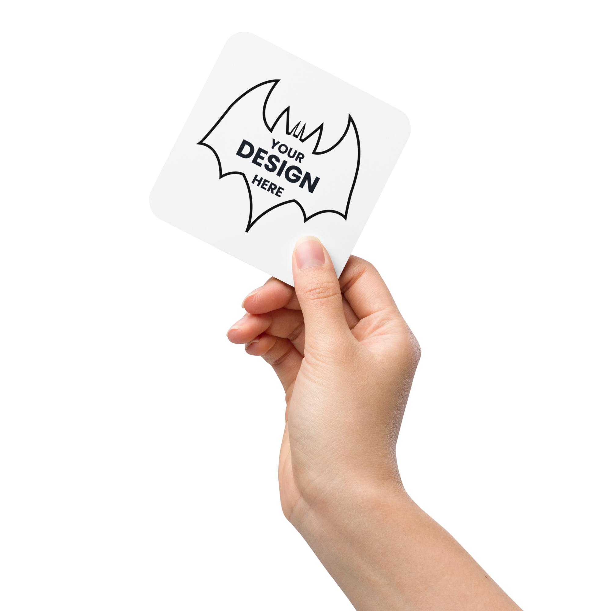 Cork-Back Coaster, Modern Drink Coaster — Heat-Resistant Mug Coaster for Home and Coffee Table Decor