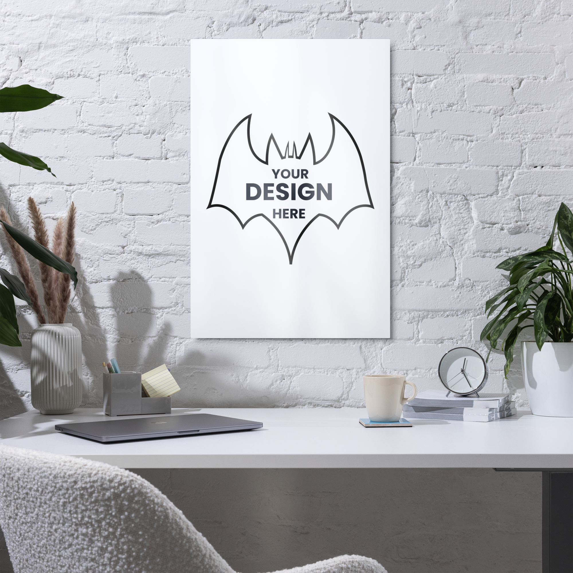 Glossy Metal Print, Premium Wall Art Panel — Modern Home Decor Frame for Stylish Rooms