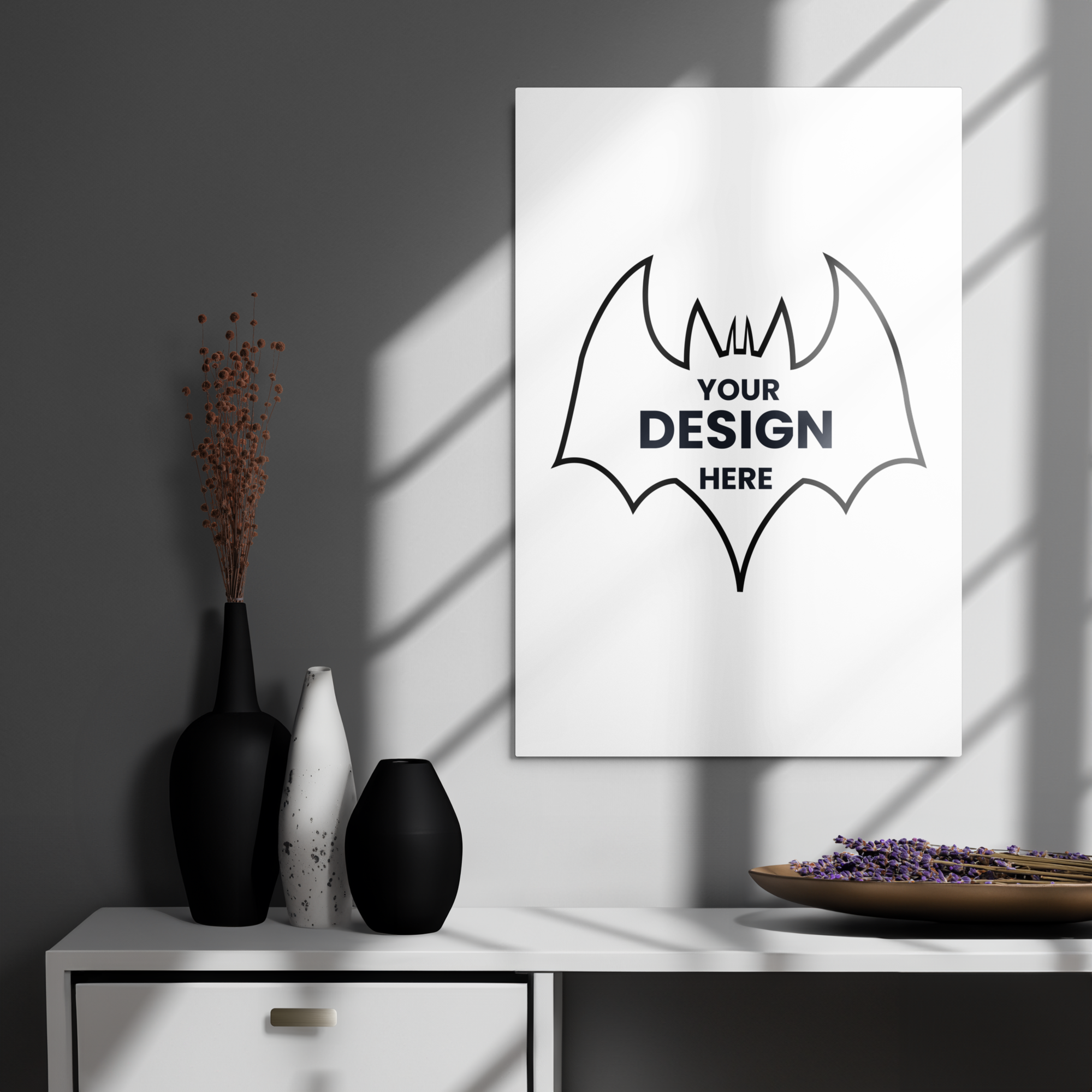 Glossy Metal Print, Premium Wall Art Panel — Modern Home Decor Frame for Stylish Rooms