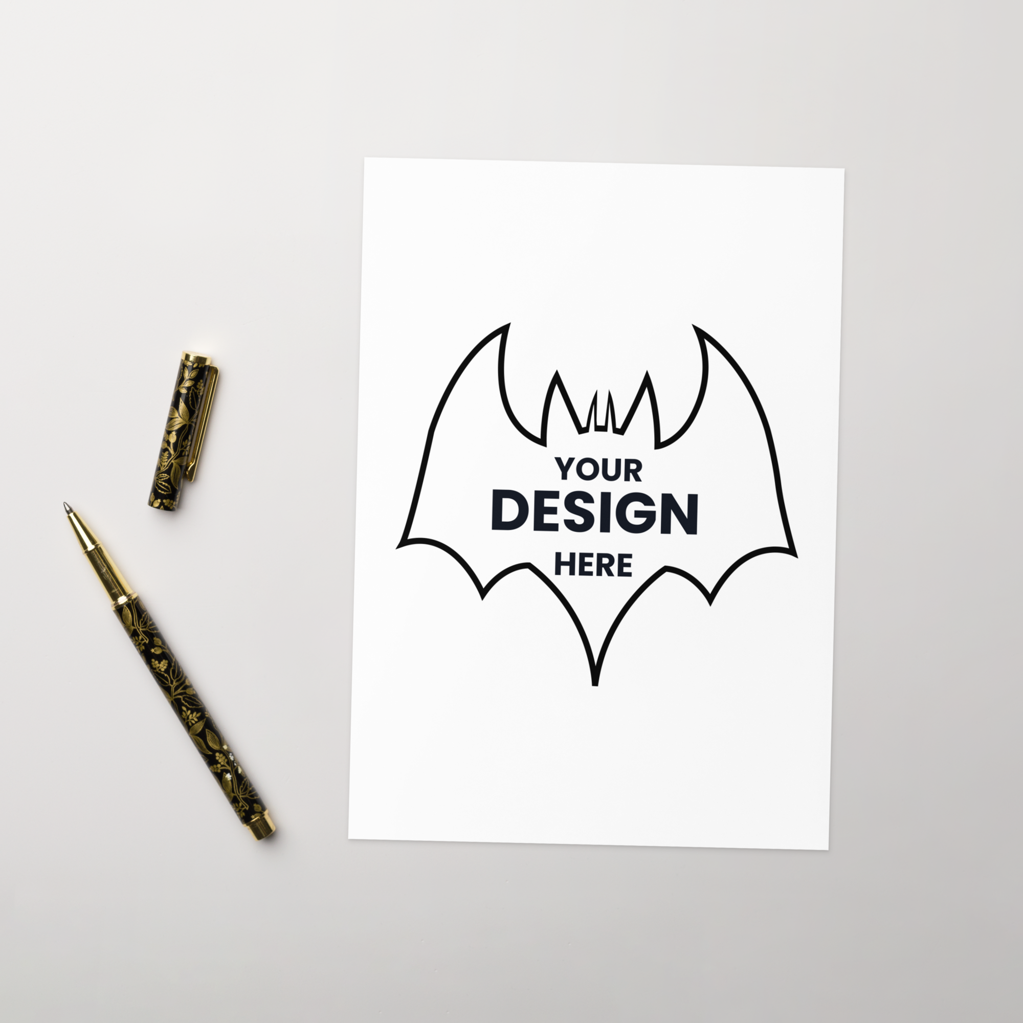 Greeting Card, Premium Blank Card — Elegant Stationery for Events and Celebrations