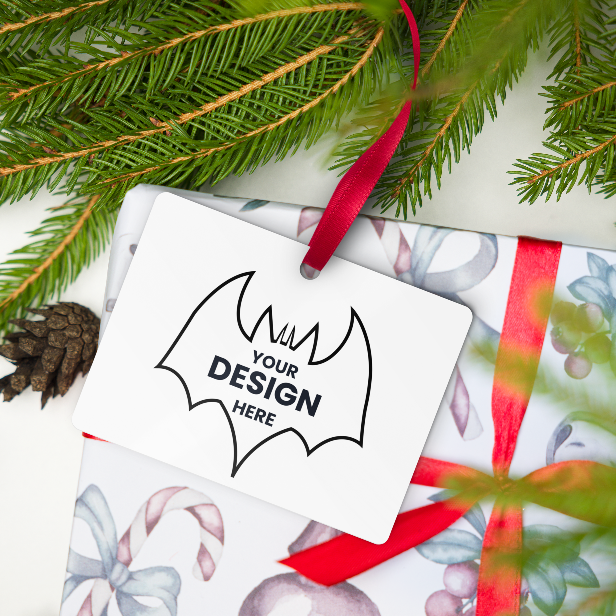 Metal Ornaments, Premium Christmas Decor — Durable Holiday Keepsake for Trees, Gifts, and Home Decoration