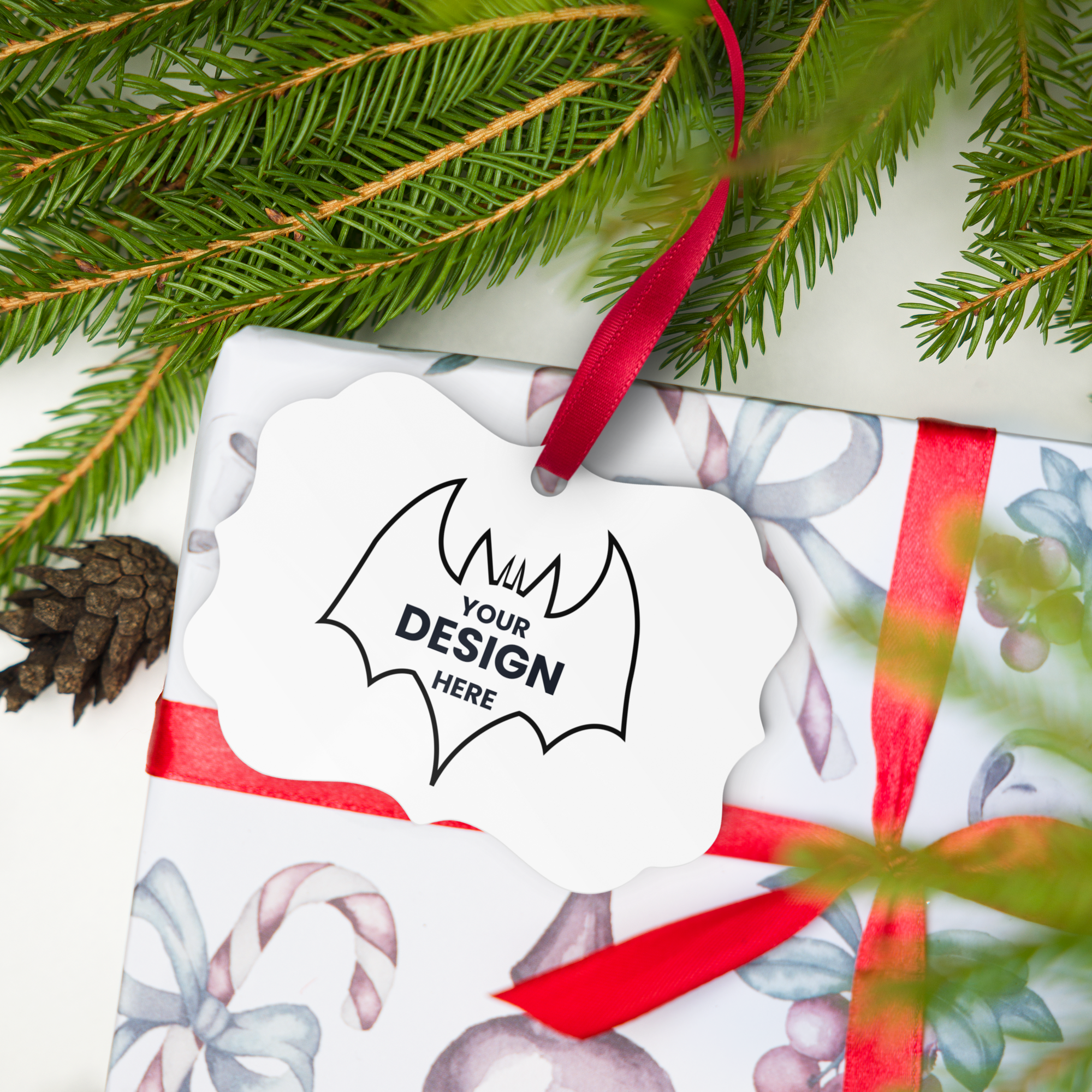 Metal Ornaments, Premium Christmas Decor — Durable Holiday Keepsake for Trees, Gifts, and Home Decoration