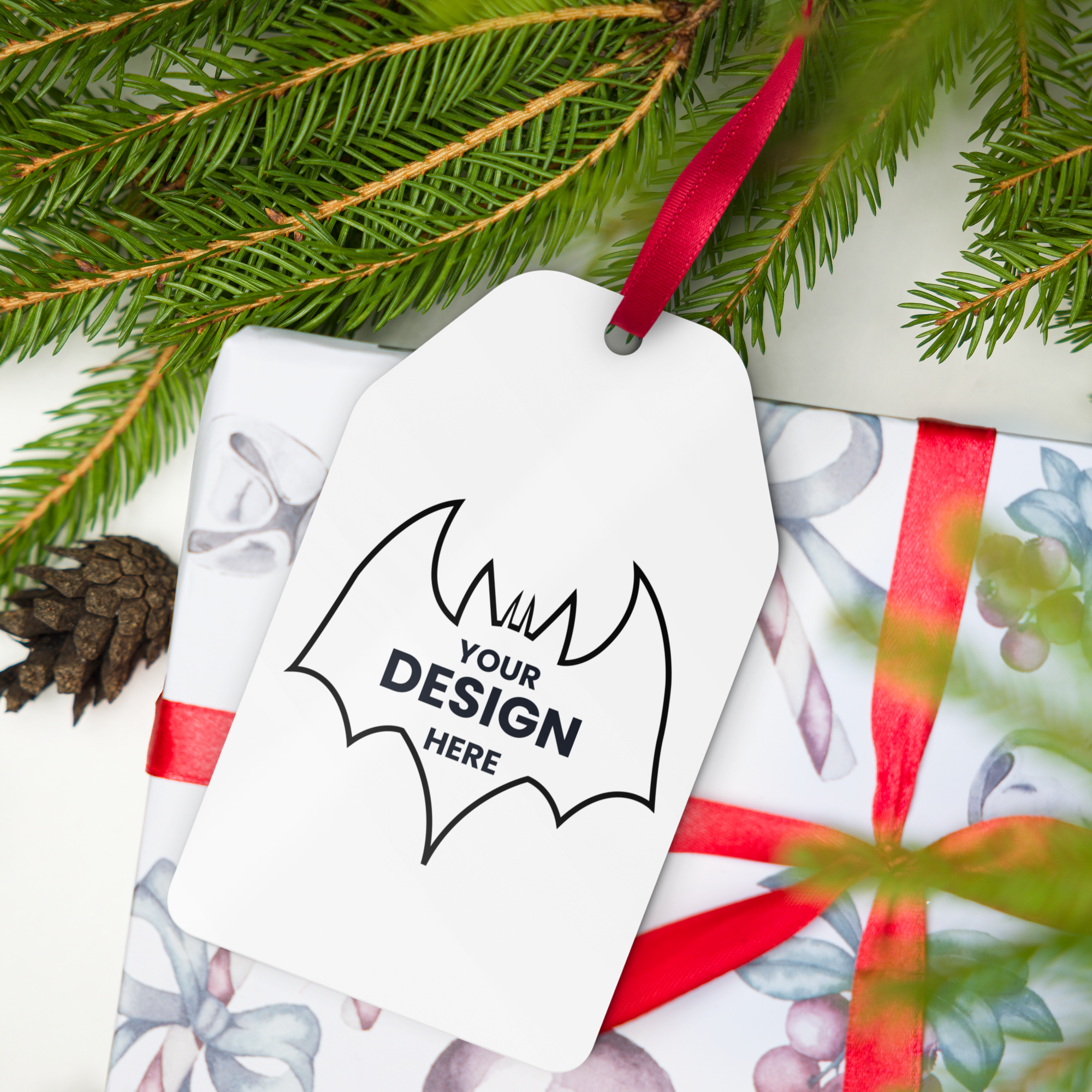 Metal Ornaments, Premium Christmas Decor — Durable Holiday Keepsake for Trees, Gifts, and Home Decoration