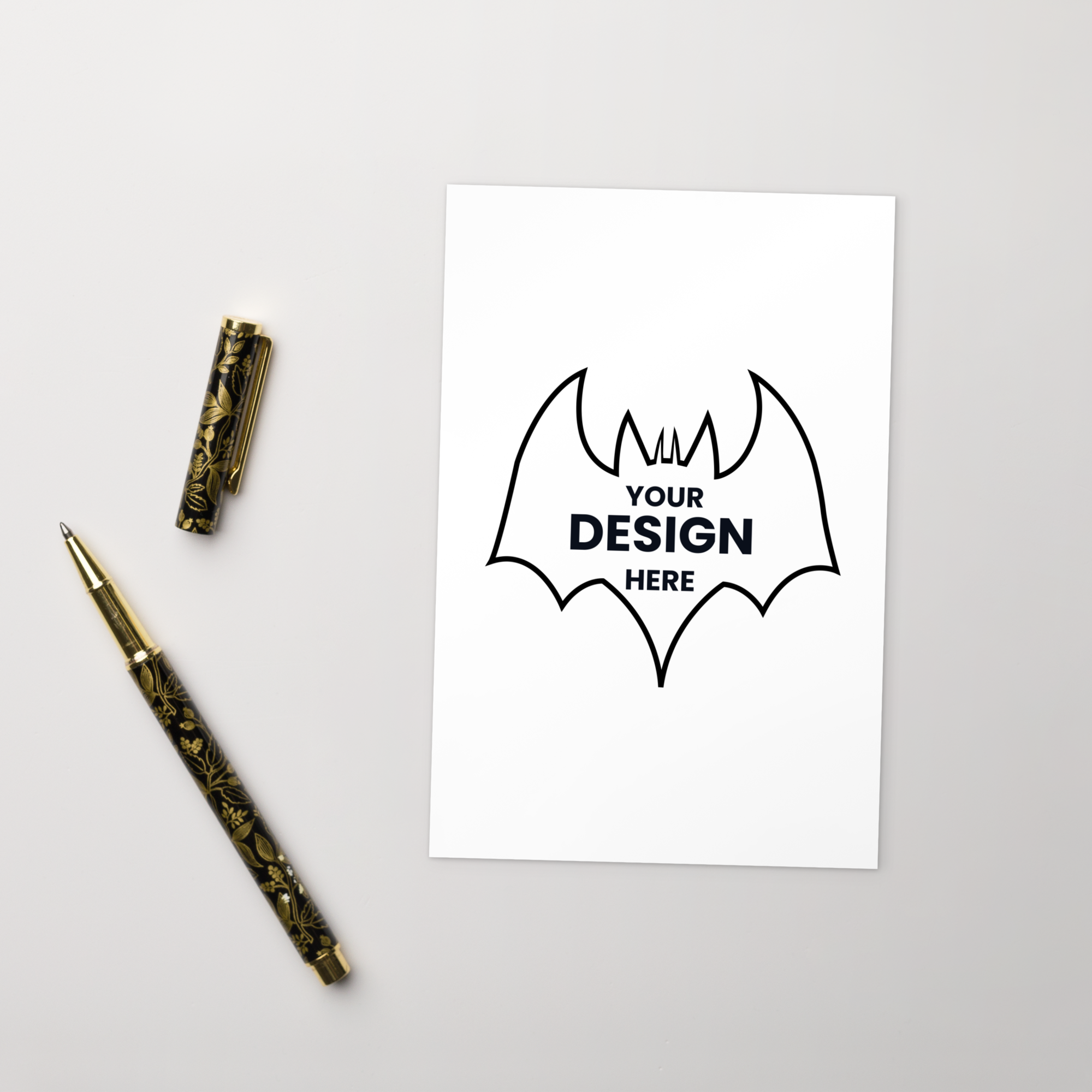 Standard Postcard, Premium Matte Postcard — Thoughtful Gift Note and Everyday Stationery Card